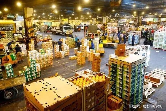 韩国农产品批发市场